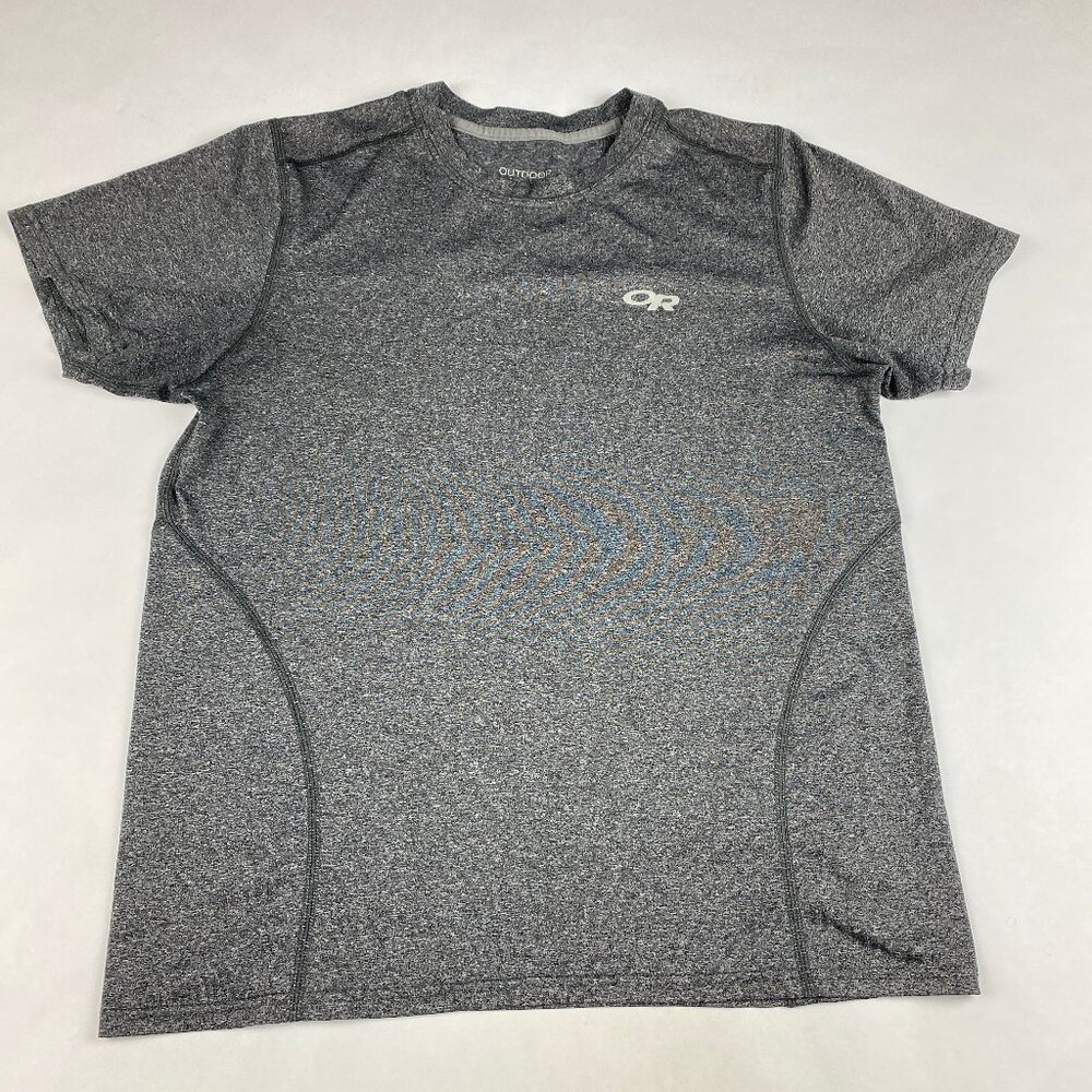 Outdoor Research Men's Short Sleeve Shirt Size Small Gray - Picture 1 of 12
